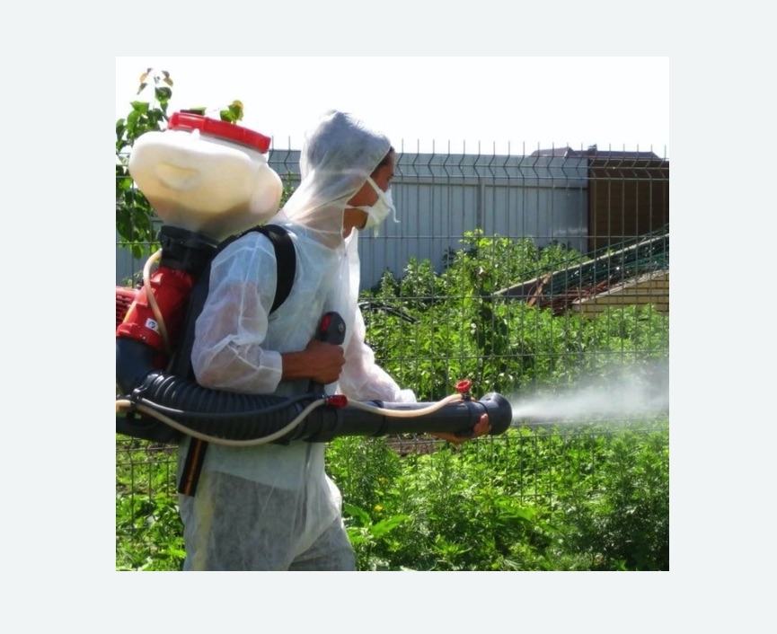 Акарицидная обработка территории в Куйбышеве