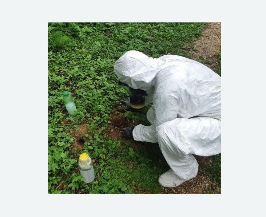 уничтожение кротов на участке в Куйбышеве